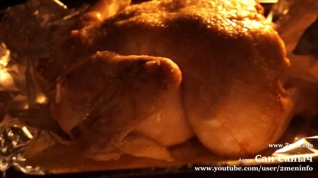Как приготовить запеченную курицу в духовке целиком смотреть онлайн