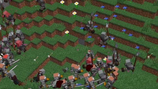 MINECRAFT MEDIEVAL WARFARE (GUARD VILLAGERS MOD AND EPIC KNIGHTS)