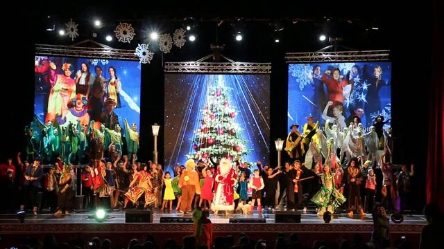 финал новогодней сказки во дворце Жастар 2017-2018 смотреть онлайн