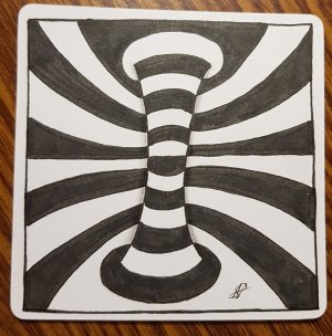 Рисуем простую оптическую иллюзию.