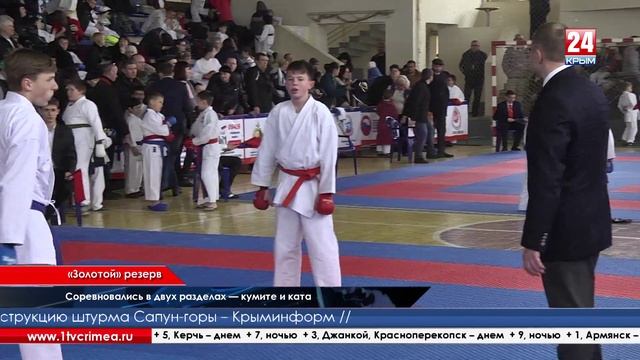 В Симферополе прошел открытый Кубок Крыма по каратэ смотреть онлайн