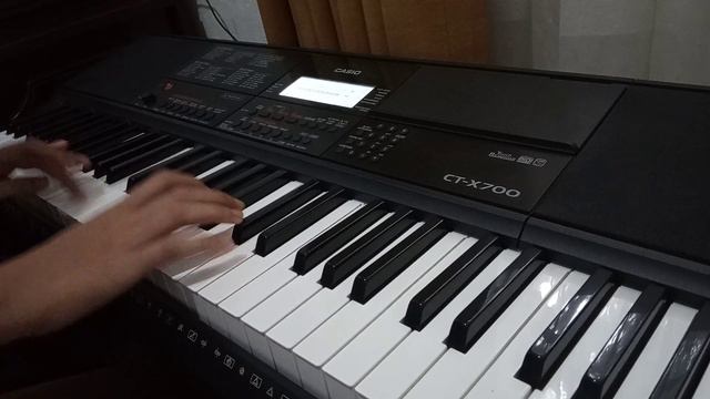 Fur Elise on Casio CT-X700 Keyboard | Real Sound смотреть онлайн