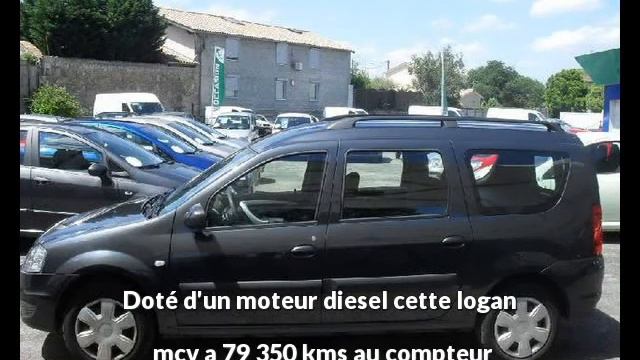 Dacia logan mcv occasion visible à Godard présentée par Auto port