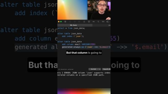 Index JSON in MySQL in less than 1 minute смотреть онлайн