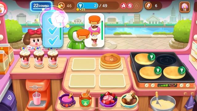 [Gameplay] Line Chef：Pancakes 30-2 смотреть онлайн