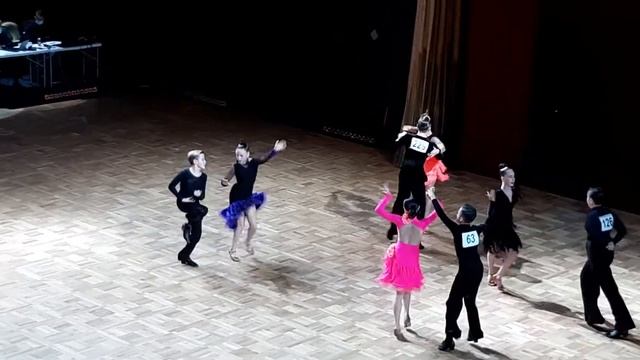 Танец Джайв Юниоры 1 Д Клыков Денис и Федаева Алина смотреть онлайн