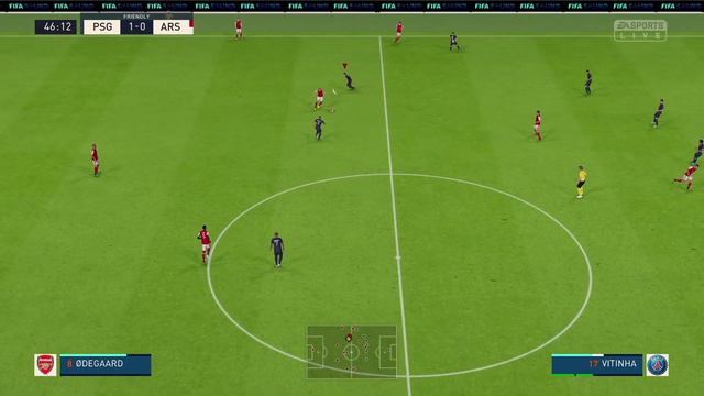 PSG vs Arsenal (1-0) | FIFA 23 Nintendo Switch смотреть онлайн