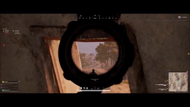 PUBG M24 3X kill 540m - One of the longest kill on KARAKIN Map смотреть онлайн