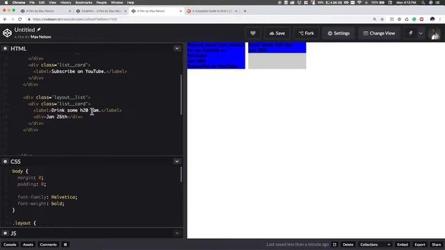 Build the Trello UI with CSS Grid, SCSS & HTML - Grid, Template & Row Columns, Grid Gap - (ep. 2) смотреть онлайн