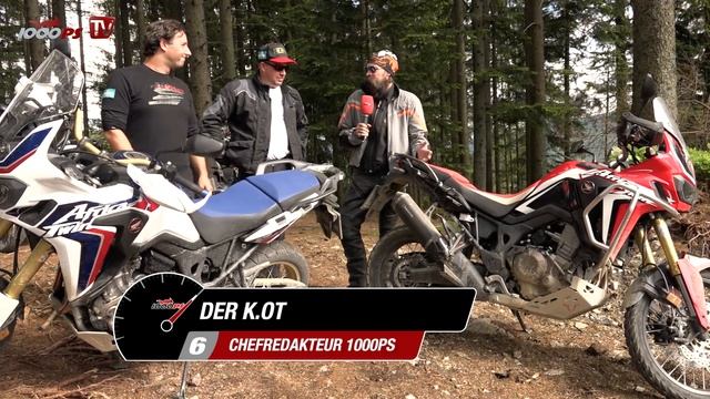 Honda CRF1000L Africa Twin 2016 DCT Vs Schaltgetriebe - Offroad Test