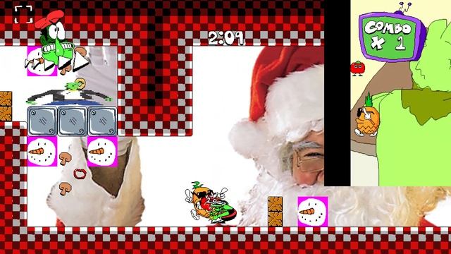 [Seizure warning] Pizza Tower Christmas race event speedrun (1:40:06) смотреть онлайн