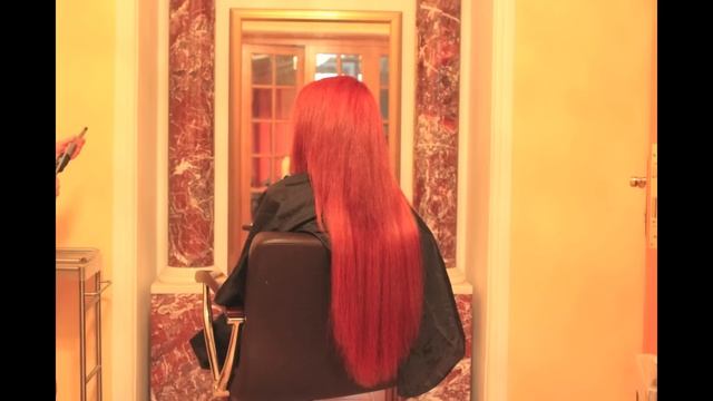 Укладка нарощенных волос. смотреть онлайн