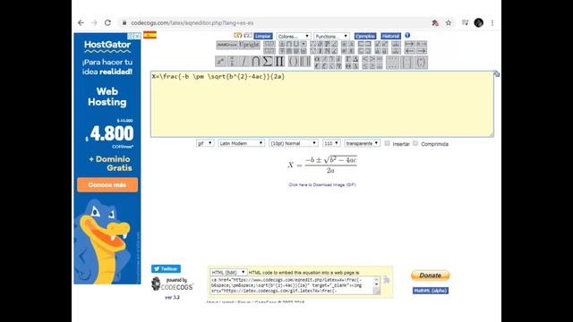 Ecuaciones en LaTeX смотреть онлайн