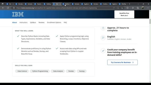 IBM DevOps Free ? Courses From Coursera? смотреть онлайн