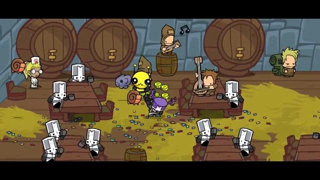 Castle crashers Hard mod #1 The gamer и Shed смотреть онлайн