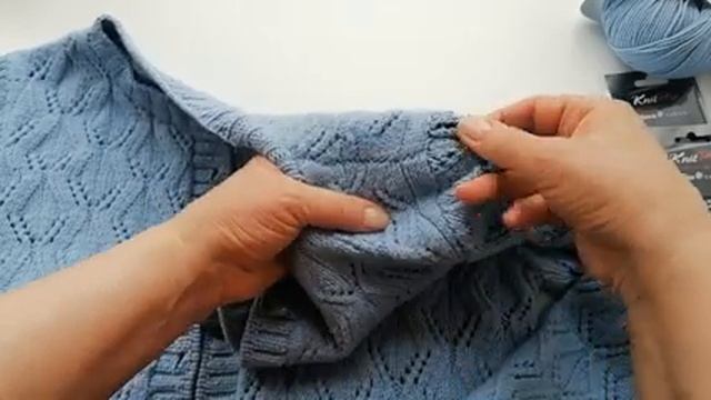 Как я вязала свою кофту спицами смотреть онлайн