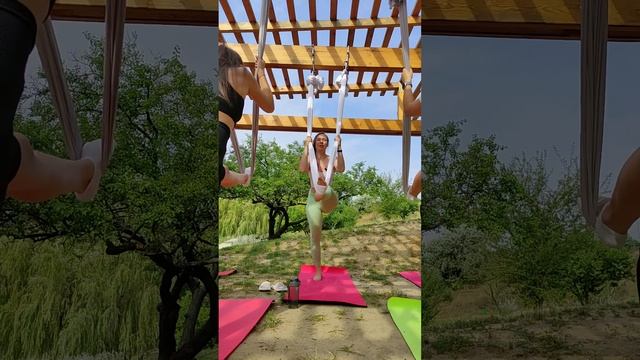 Флай йога українською. Флай фітнес. Флай стретчінг. смотреть онлайн