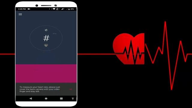 Measure Heart Beat Rate Using Android | With Heart Rate Monitor смотреть онлайн