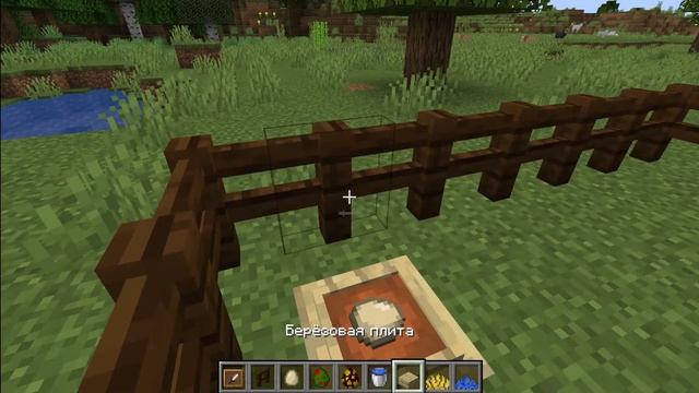 Как сделать декоративное гнездо для кур в Майнкрафте смотреть онлайн