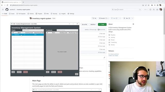 Inventory Management System (Java & JavaFX) смотреть онлайн
