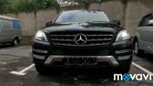 ML350. Настройка ДХО со вместо с фарами (ночной режим)