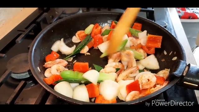 Креветки в пряном сладко-кислом соусе. Devil prawns. смотреть онлайн