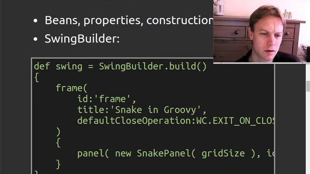 Groovy: First impressions (formed by writing Snake) смотреть онлайн