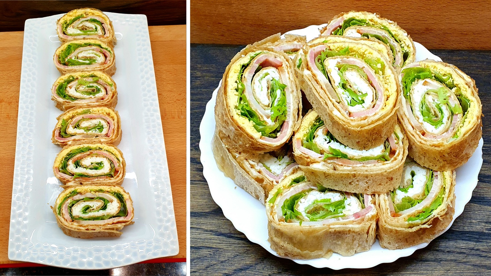 Рулет из лаваша с беконом - просто и вкусно смотреть онлайн