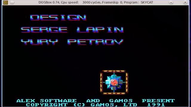 SkyCat - Небесный кот (DOS игра) смотреть онлайн