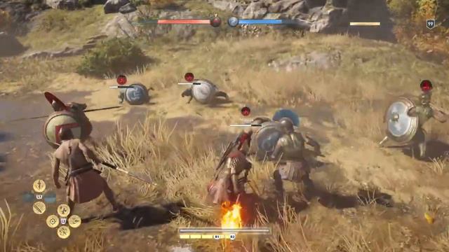 Assassin's Creed® Odyssey - Ultra fire power with SPARTA WAR HERO set смотреть онлайн