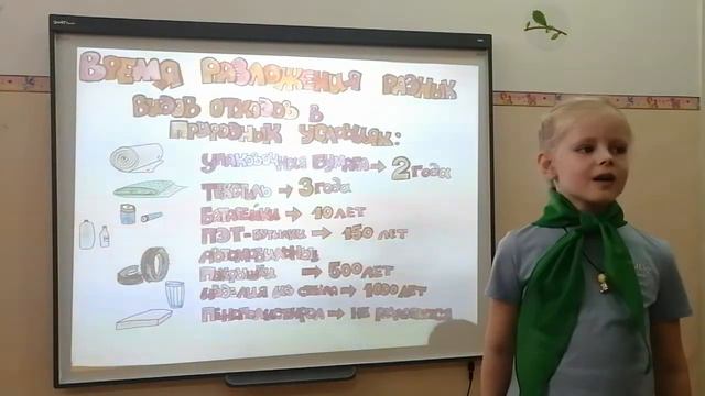 Жолнина Эвелина Планета без мусора смотреть онлайн