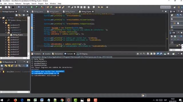 13 Curso JAVA Básico. Clase Strings IV (Métodos:substring, toLowerCase, toUpperCase, concat ) смотреть онлайн