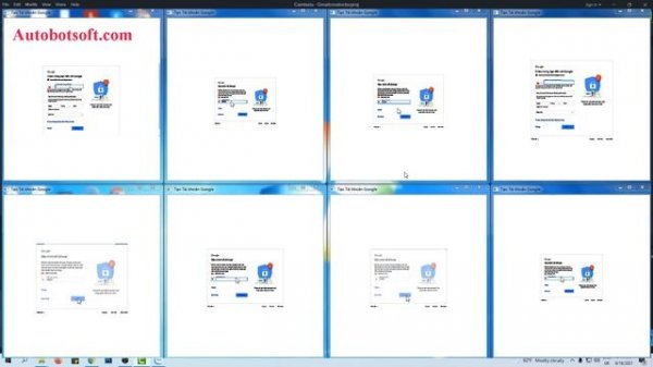 Gmail register bot - Create unlimited gmail accounts