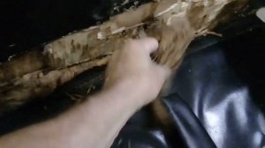 Транец лодки Ниссамаран немного подтекает?