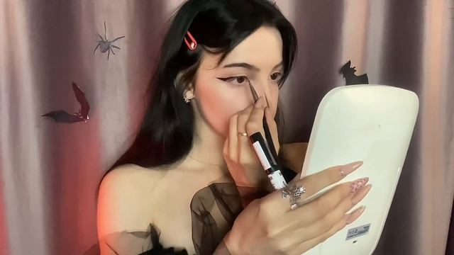 мой макияж на хэллоуин | HALLOWEEN MAKEUP смотреть онлайн
