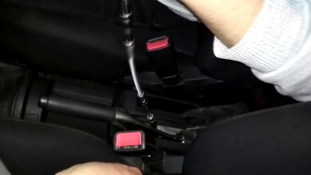 Как подтянуть ручник Hyundai Getz