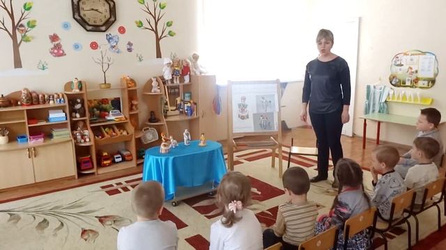 Воронина Т.Ф. НООД в средней группе "Дымковские игрушки" смотреть онлайн