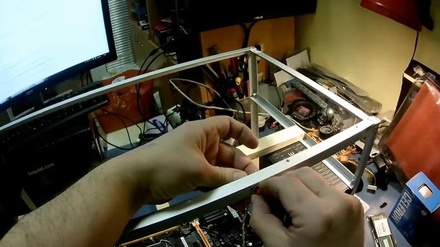 Сборка фермы на Nvidia 6 x GTX 1080 ti 11GB смотреть онлайн