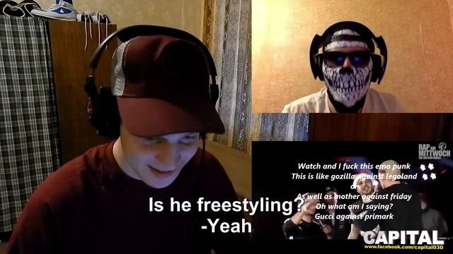 RUSSIANS REACT TO CAPITAL BRA BEST FREESTYLES OF 2017 (Rap am Mittwoch) | REACTION TO GERMAN RAP смотреть онлайн