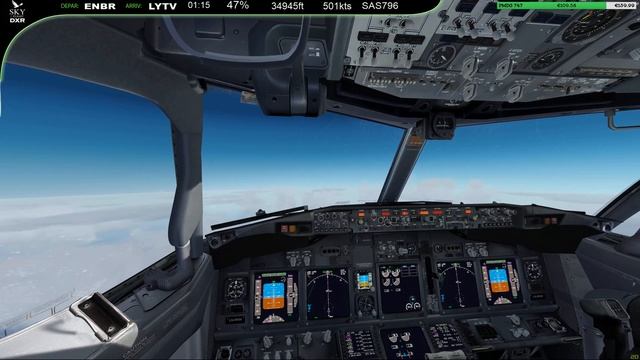 #Bergen Airport, Flesland (ENBR) → #Tivat Airport (LYTV) #vatsim смотреть онлайн