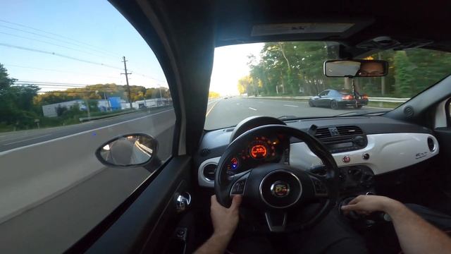 Fiat 500 Abarth GT2860 Big Turbo Ride Along & Pulls [untuned] смотреть онлайн