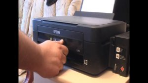 Чистка печатающей головки в принторе epson L 210