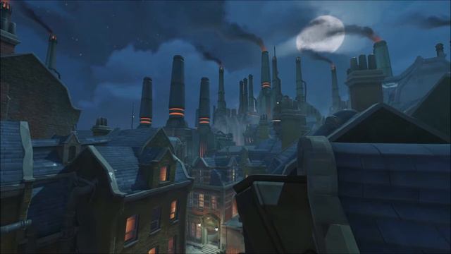 Kings Row Skyline Screensaver!!! Overwatch!!!!! смотреть онлайн