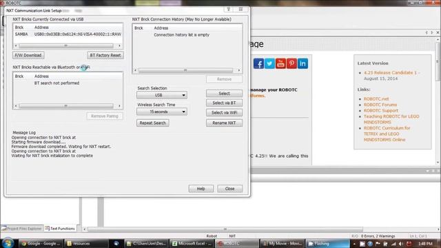Configure RobotC for Tetrix смотреть онлайн