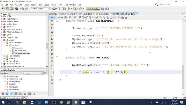 CMSC 251 - Recursive Thinking смотреть онлайн