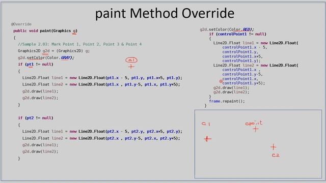 QuadCurve2D | Part 2 - Draw Control Point | Java2D Tutorial #04 смотреть онлайн