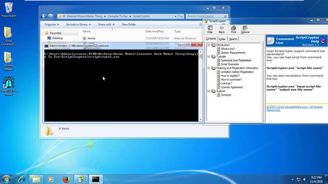 VBS to EXE смотреть онлайн
