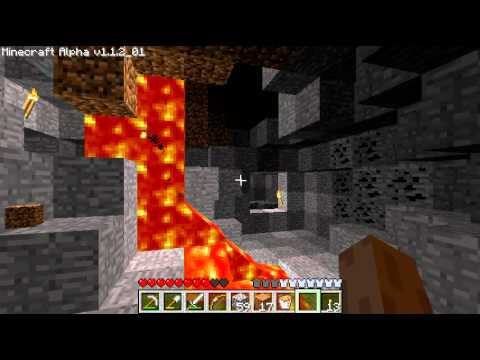 Minecraft α - 12 - Let's Play - Система пещер - Часть 3 смотреть онлайн
