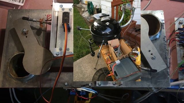 Weber charcoal grill automation & MKE Makerfaire prep смотреть онлайн