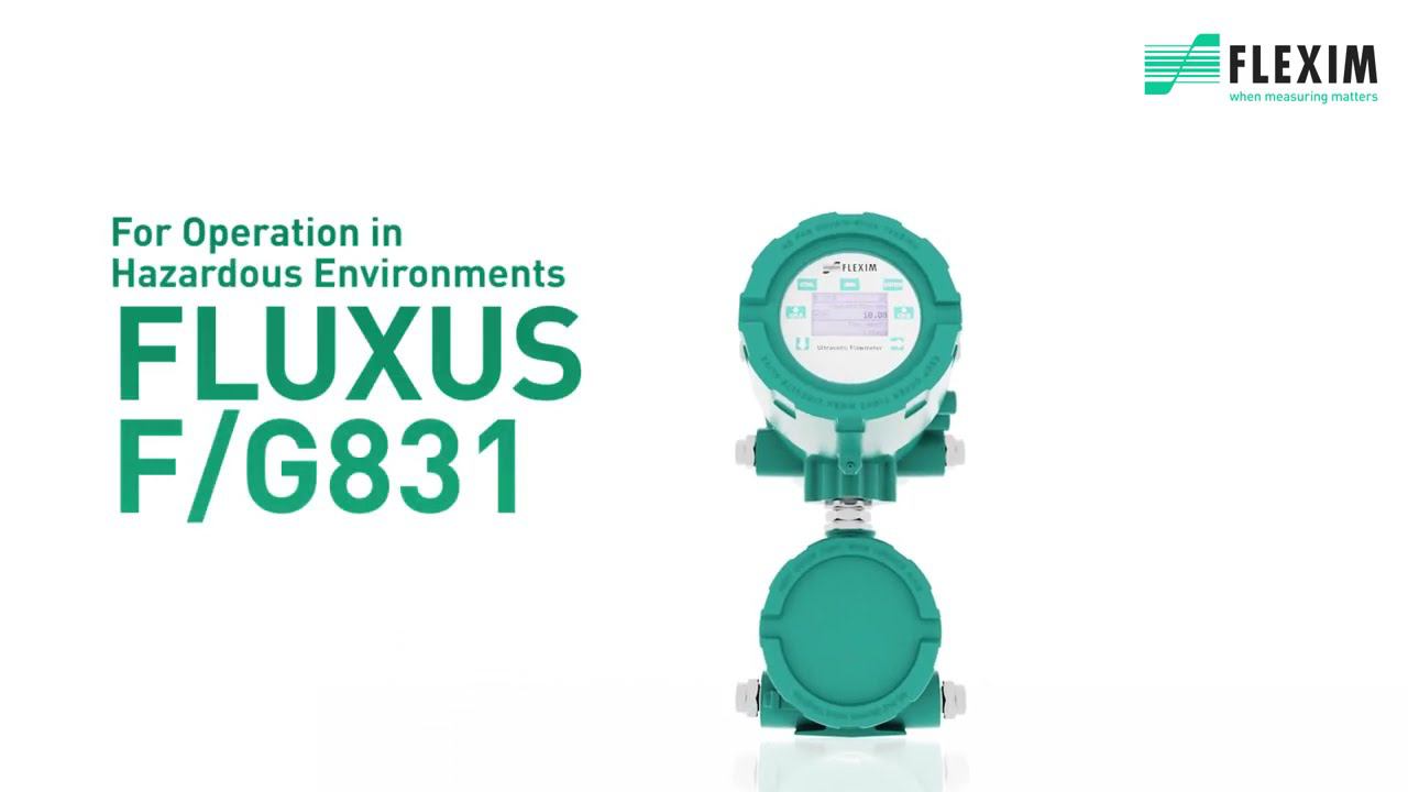 Расходомер FLUXUS F G831 для применения в системах управления опасными технологическими процессами смотреть онлайн